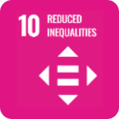 10 REDUCED INEQUALITIES UN SDGs Mark